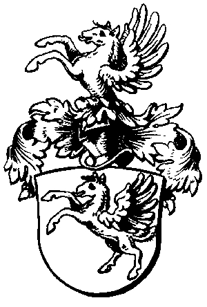 Wappen der Familie Wienesen; Quelle: Große Wappensammlung bürgerlicher und geadelter Geschlechter von Johannes Andone Gregore Zangerer, Band 7,Tafel 22